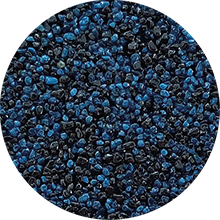 Tekutá dlažba - kamenivo 15,91 kg vedro čierna & modrá